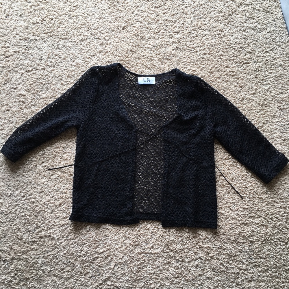 Cardigan-like top